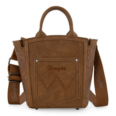 Wrangler Aztec Embroidered Floral Embossed Tote/Crossbody