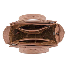 Wrangler Aztec Embroidered Floral Embossed Tote/Crossbody