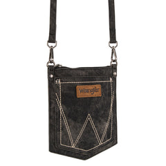 Wrangler "W" Stitch Water Repellent Denim Pocket Crossbody