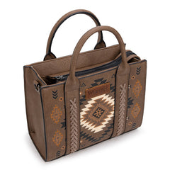 Wrangler Aztec Pattern Print Tote Bag