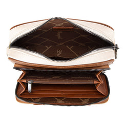 Wrangler Leather Crossbody Purse