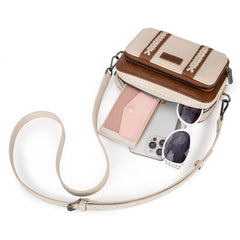 Wrangler Leather Crossbody Purse