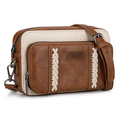 Wrangler Leather Crossbody Purse