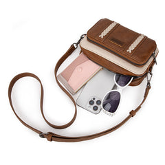 Wrangler Leather Crossbody Purse