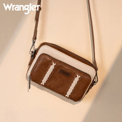 Wrangler Leather Crossbody Purse