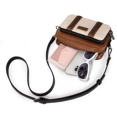 Wrangler Leather Crossbody Purse