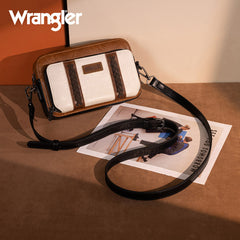 Wrangler Leather Crossbody Purse