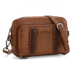 Wrangler Leather Crossbody Purse