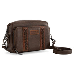 Wrangler Leather Crossbody Purse