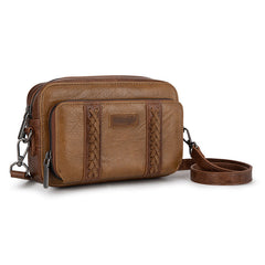 Wrangler Leather Crossbody Purse