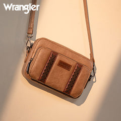 Wrangler Leather Crossbody Purse