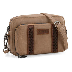 Wrangler Leather Crossbody Purse