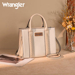 Wrangler Whipstitch Crossbody Tote Bag
