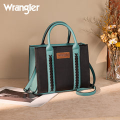 Wrangler Whipstitch Crossbody Tote Bag