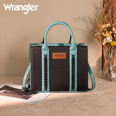 Wrangler Whipstitch Crossbody Tote Bag