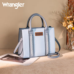 Wrangler Whipstitch Crossbody Tote Bag