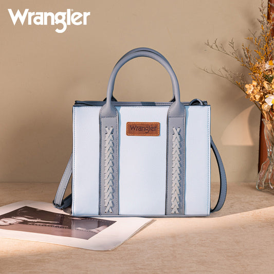 Wrangler Whipstitch Crossbody Tote Bag