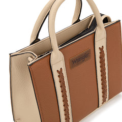 Wrangler Whipstitch Crossbody Tote Bag