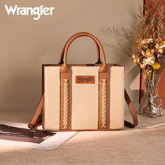 Wrangler Whipstitch Crossbody Tote Bag