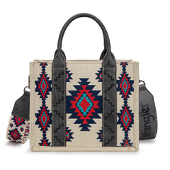 Wrangler Aztec Pattern Dual Sided Print Tote