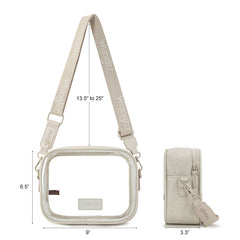 Wrangler Clear Crossbody Bag/Stadium Bag