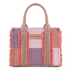 Wrangler Canvas Braided Fringe Tote Bag