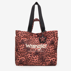 Wrangler Leopard Print Tote Bag