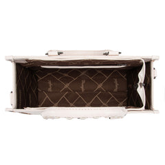 Wrangler Leopard Whipstitch Concealed Carry Tote Bag