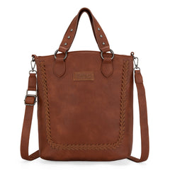 WG94G-9110 Wrangler Tote Convertible Backpack/Crossbody Bag - Brown