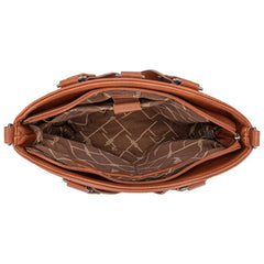 WG94G-9110 Wrangler Tote Convertible Backpack/Crossbody Bag - Brown