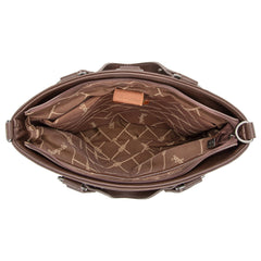 WG94G-9110 Wrangler Tote Convertible Backpack/Crossbody Bag - Coffee