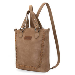 WG94G-9110 Wrangler Tote Convertible Backpack/Crossbody Bag - Khaki