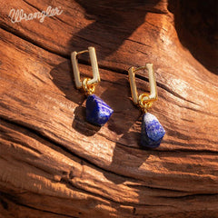 Wrangler Gold Plated Minimalist Pendant Jewelry Sets