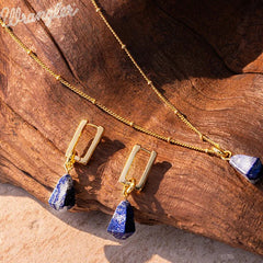 Wrangler Gold Plated Minimalist Pendant Jewelry Sets