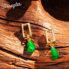 Wrangler Gold Plated Minimalist Pendant Jewelry Sets