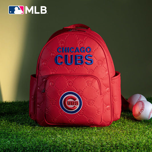 MLB Chicago cubs Sports Backpack-Red