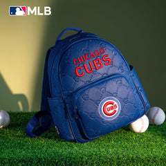 MLB Chicago cubs Sports Backpack-Blue