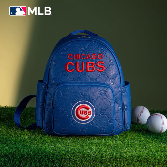 MLB Chicago cubs Sports Backpack-Blue