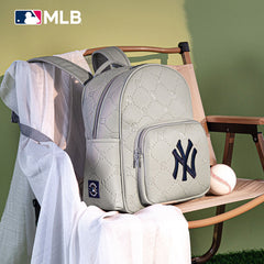 MLB New York Yankees Backpack-Grey