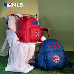 MLB Chicago cubs Sports Backpack-Red