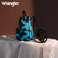 Wrangler Cow Print Mini Backpack