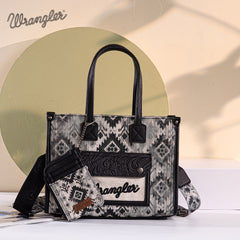 Wrangler Aztec Concealed Carry Canvas Tote