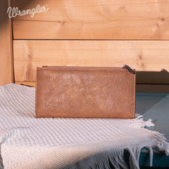 Wrangler Embroidered Boot Scroll Crossbody Purse