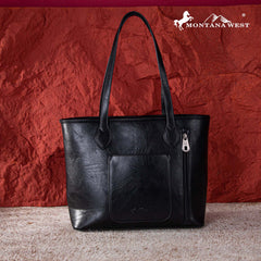 Montana West Aztec Embroidered Collection Concealed Carry Tote