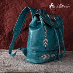 Montana West Aztec Embroidered Collection Backpack