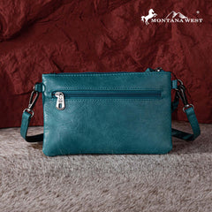 Montana West Embroidered Collection Clutch/Crossbody