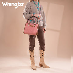 Wrangler Aztec Print Tote/Crossbody