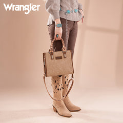 Wrangler Aztec Print Tote/Crossbody