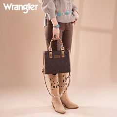 Wrangler Aztec Print Tote/Crossbody