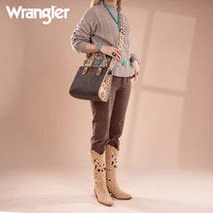 Wrangler Aztec Print Tote/Crossbody